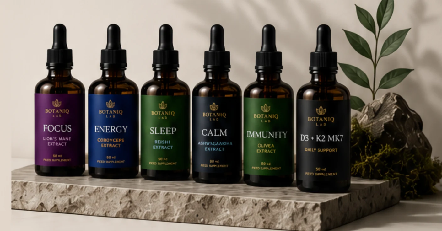 BOTANIQ LAB kolekcia produktov
